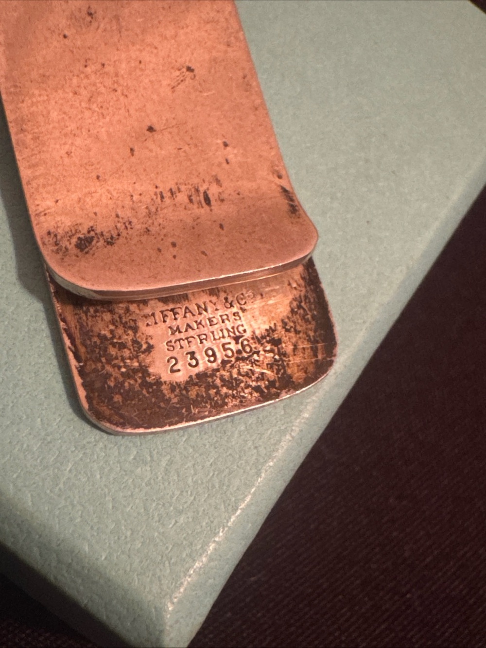 Tiffany & Co. Silver-Tone Sterling Money Clip